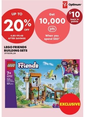 LEGO FRIENDS BUILDING SETS