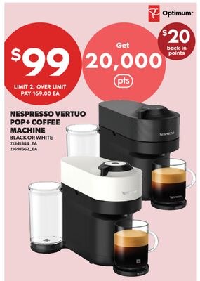 NESPRESSO VERTUO POD COFFEE MACHINE