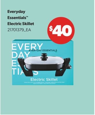 Everyday Essentials™ Electric Skillet