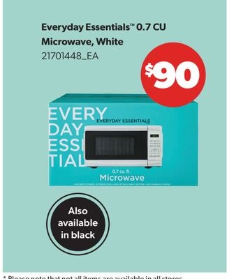 EVERYDAY ESSENTIALS™ 0.7 CU MICROWAVE, WHITE