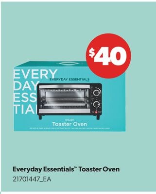 EVERYDAY ESSENTIALS™ TOASTER OVEN