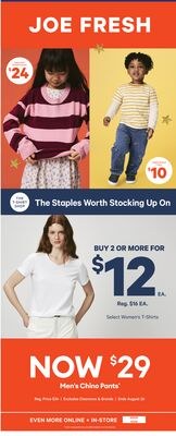 JOE FRESH