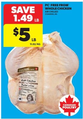PC® FREE FROM® WHOLE CHICKEN