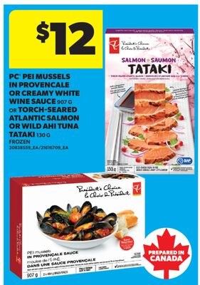PC® PEI MUSSELS IN PROVENCALE OR CREAMY WHITE W…