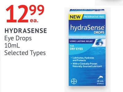 HYDRASENSE Eye Drops