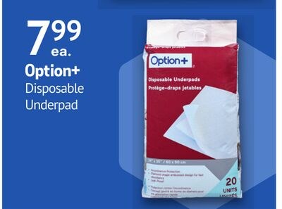 Option+ Disposable Underpad