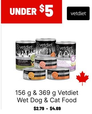 Vetdiet Wet Dog & Cat Food