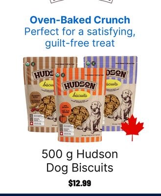 Hudson Dog Biscuits