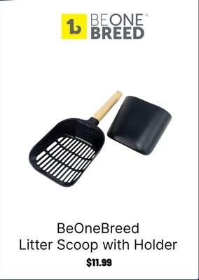 BeOneBreed Litter Scoop with Holder