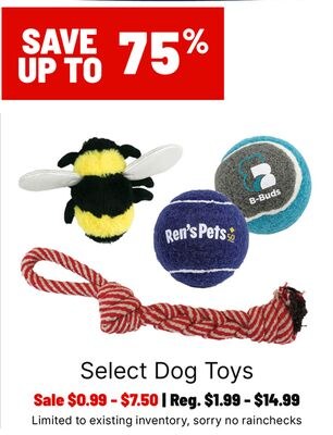 Select Dog Toys