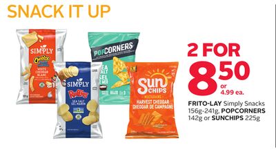 FRITO-LAY Simply Snacks 156g-241g, POPCORNERS 1…