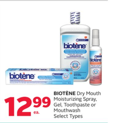 BIOTÈNE Dry Mouth Moisturizing Spray, Gel, Toot…