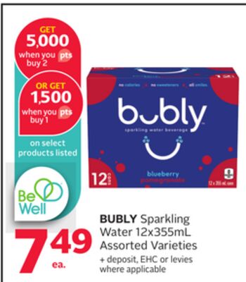 BUBLY Sparkling Water