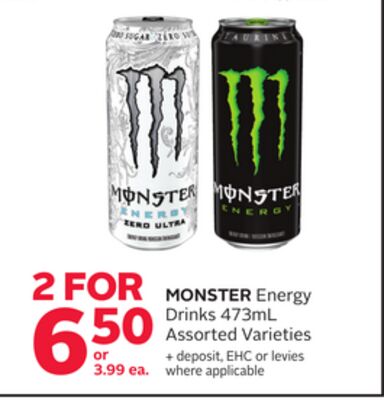 MONSTER Energy Drinks