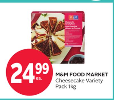 M&M FOOD MARKET Cheesecake Variety Pack