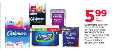 CASHMERE Bathroom Tissue 12=24 Rolls or Triple …