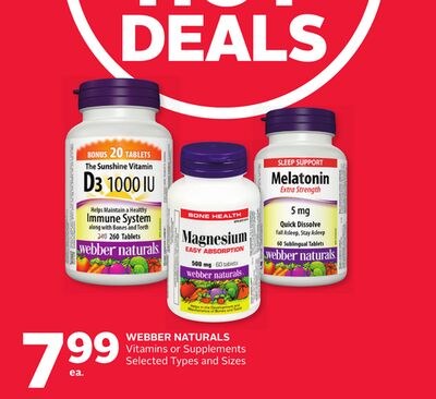 Vitamins or Supplements