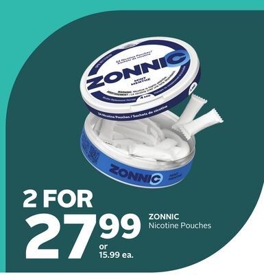 ZONNIC Nicotine Pouches