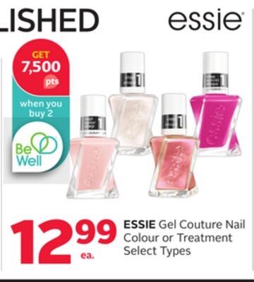 ESSIE Gel Couture Nail Colour or Treatment