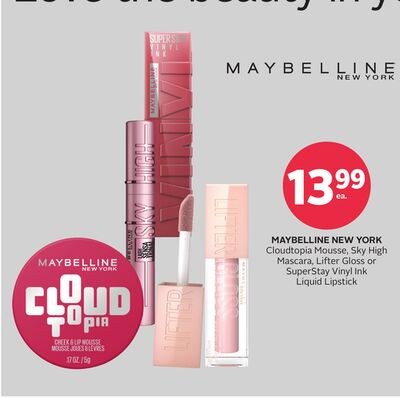 MAYBELLINE NEW YORK Cloudtopia Mousse, Sky High…