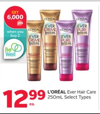L'OREAL Ever Hair Care