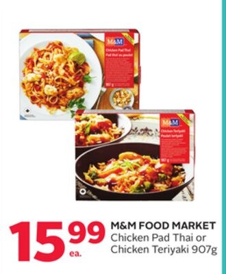 M&M FOOD MARKET Chicken Pad Thai or Chicken Ter…