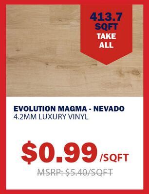 EVOLUTION MAGMA - NEVADO 4.2MM LUXURY VINYL