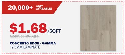 CONCERTO EDGE - GAMMA 12.3MM LAMINATE