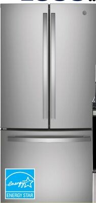 GE 18.6 cu. ft. refrigerator, 33".