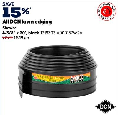 All DCN lawn edging