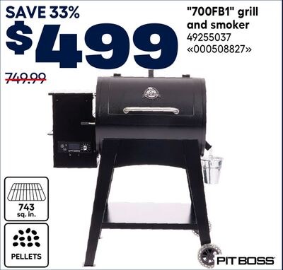 Pit Boss 700FB1" grill and smoker