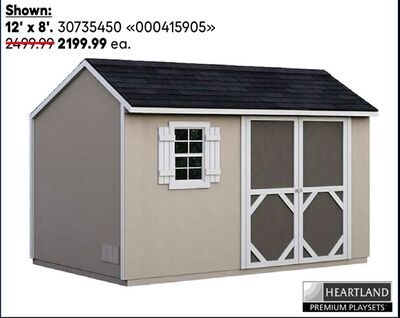Heartland Wood garden sheds