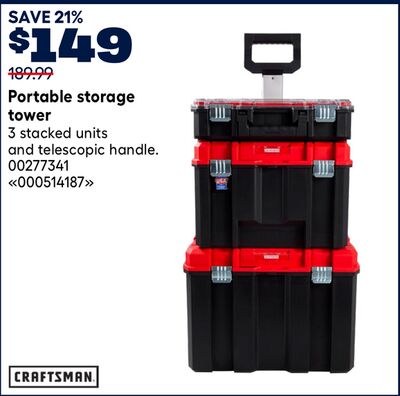 CRAFTSMAN Portable storage tower