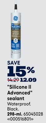 "Silicone II Advanced" sealant