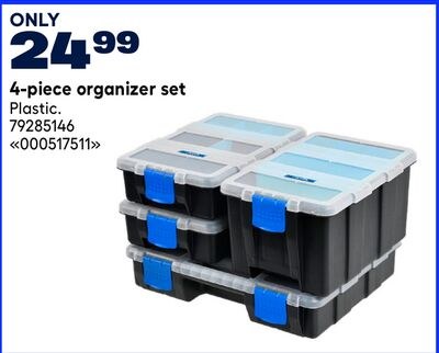 4-piece organizer set