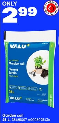 VALU+ Garden soil