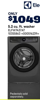 Electrolux 5.2 cu. ft. washer