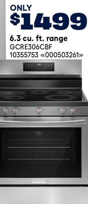 Frigidaire 6.3 cu. ft. range