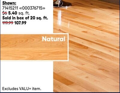 Mono Serra Birch Hardwood Flooring 3 1/4-in x 3…