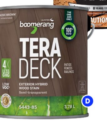 Boomerang Tera Deck Classic Brown Semi-Transpar…