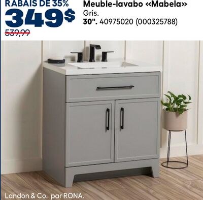 Meuble-lavabo «Mabela» LANDON & CO.