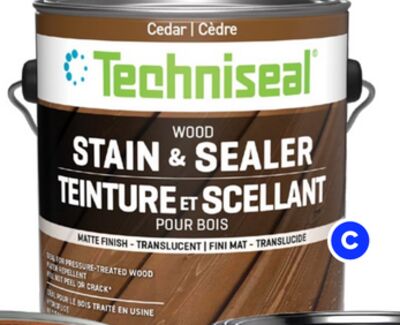 Techniseal 3.78-L Translucent Matte Cedar Maint…