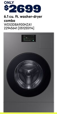 6.1 cu. ft. washer-dryer combo