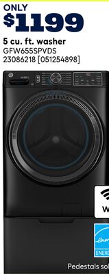 5 cu. ft. washer