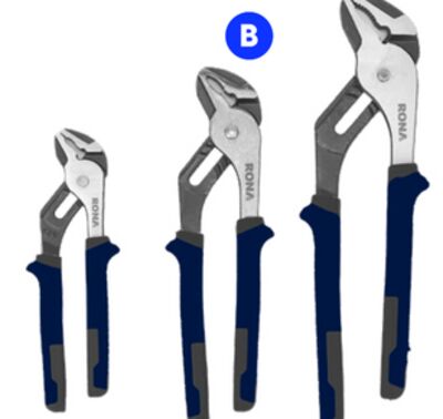 Rona 3-piece groove joint pliers set