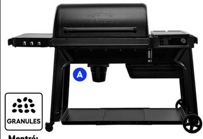 «Woodridge Pro», surface de cuisson de 860 po²