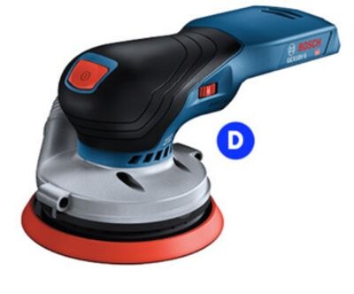 Ponceuse excentrique Bosch 18V sans balais de 5…