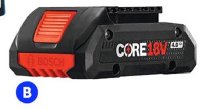 Batterie au lithium-ion de 18 V 4 Ah de Bosch, …