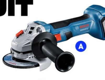 Meuleuse d'angle Bosch sans fil 18V 4,5 po avec…