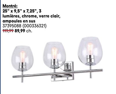 Toutes les appliques de salle de bain
